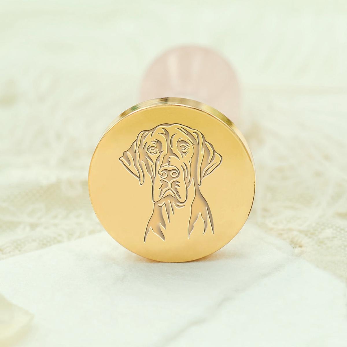 Great Dane Dog Wax Seal Stamp