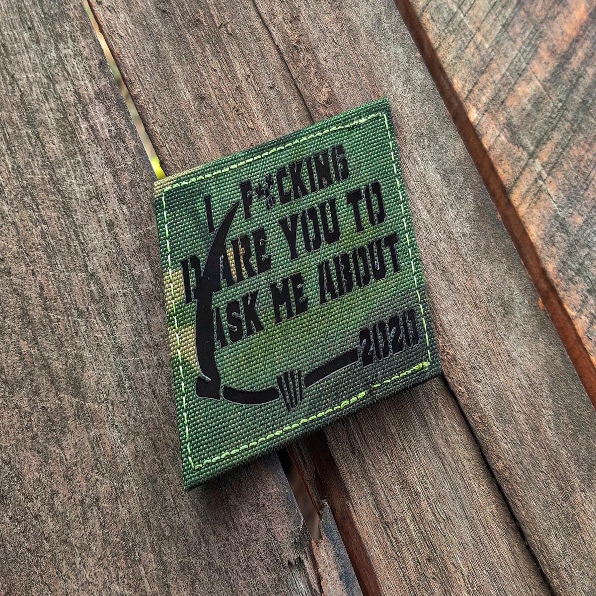 I F*ing Dare You Laser Cut Patch