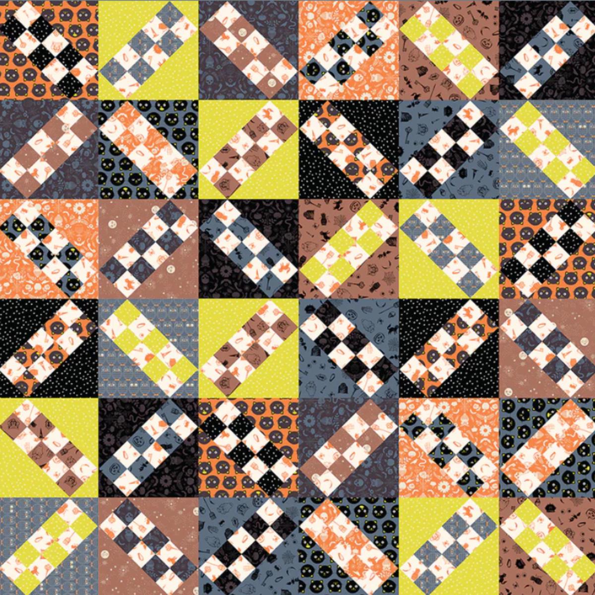 PATCH AND DOT - FIVE AND DIME PATTERN