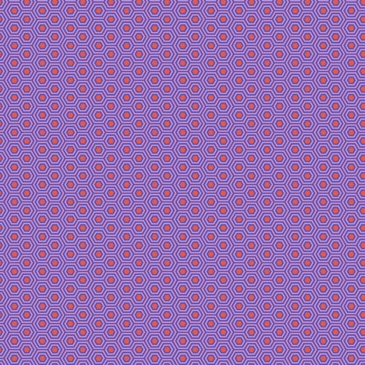 TULA PINK - TRUE COLORS - HEXY, FIREFISH