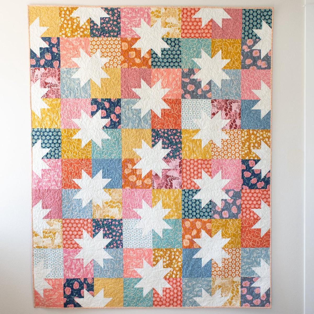QUILTY LOVE - STAR POP II PATTERN