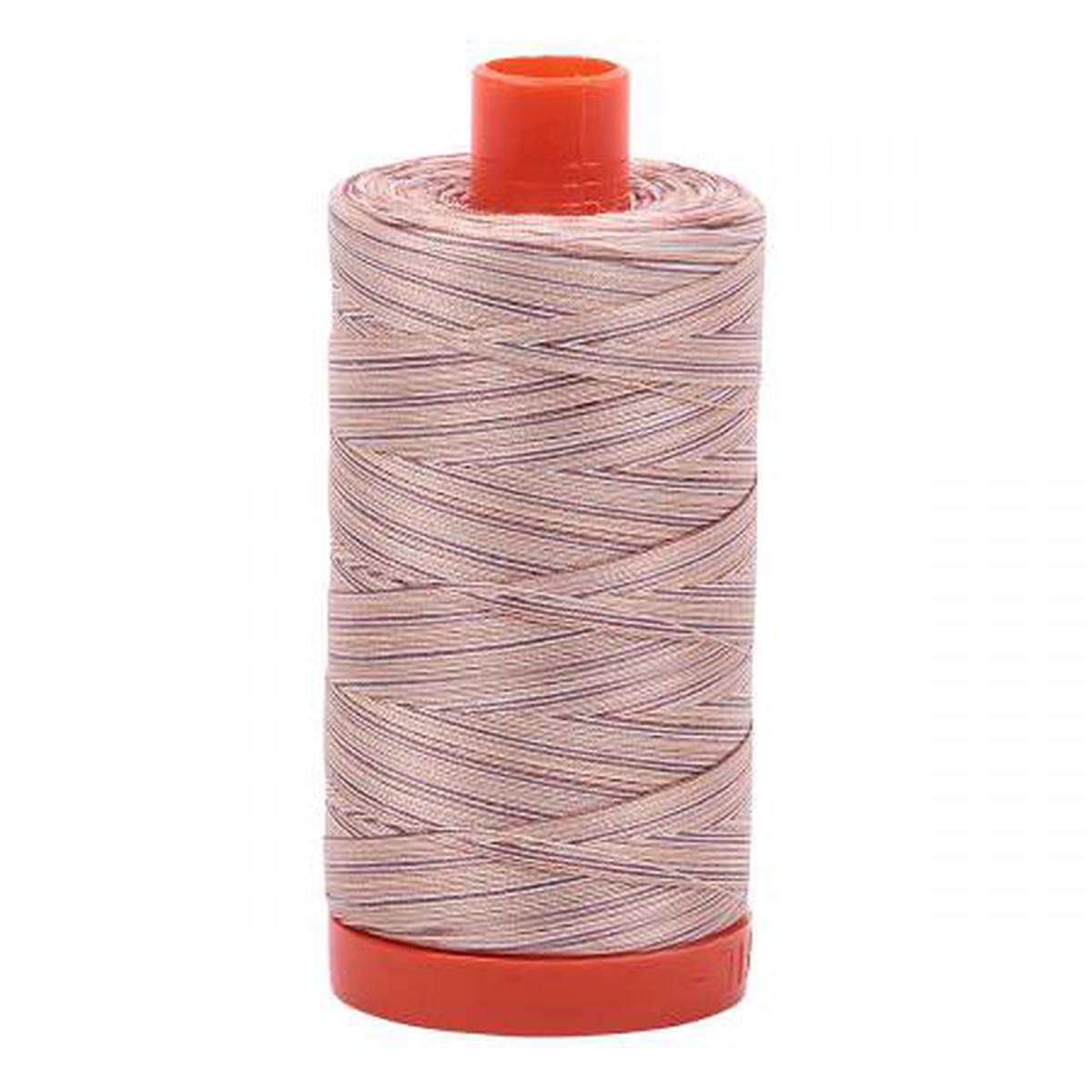 AURIFIL - Mako 50 WT VARIEGATED - LARGE SPOOLS, 1422 yards, 4666 Biscotti