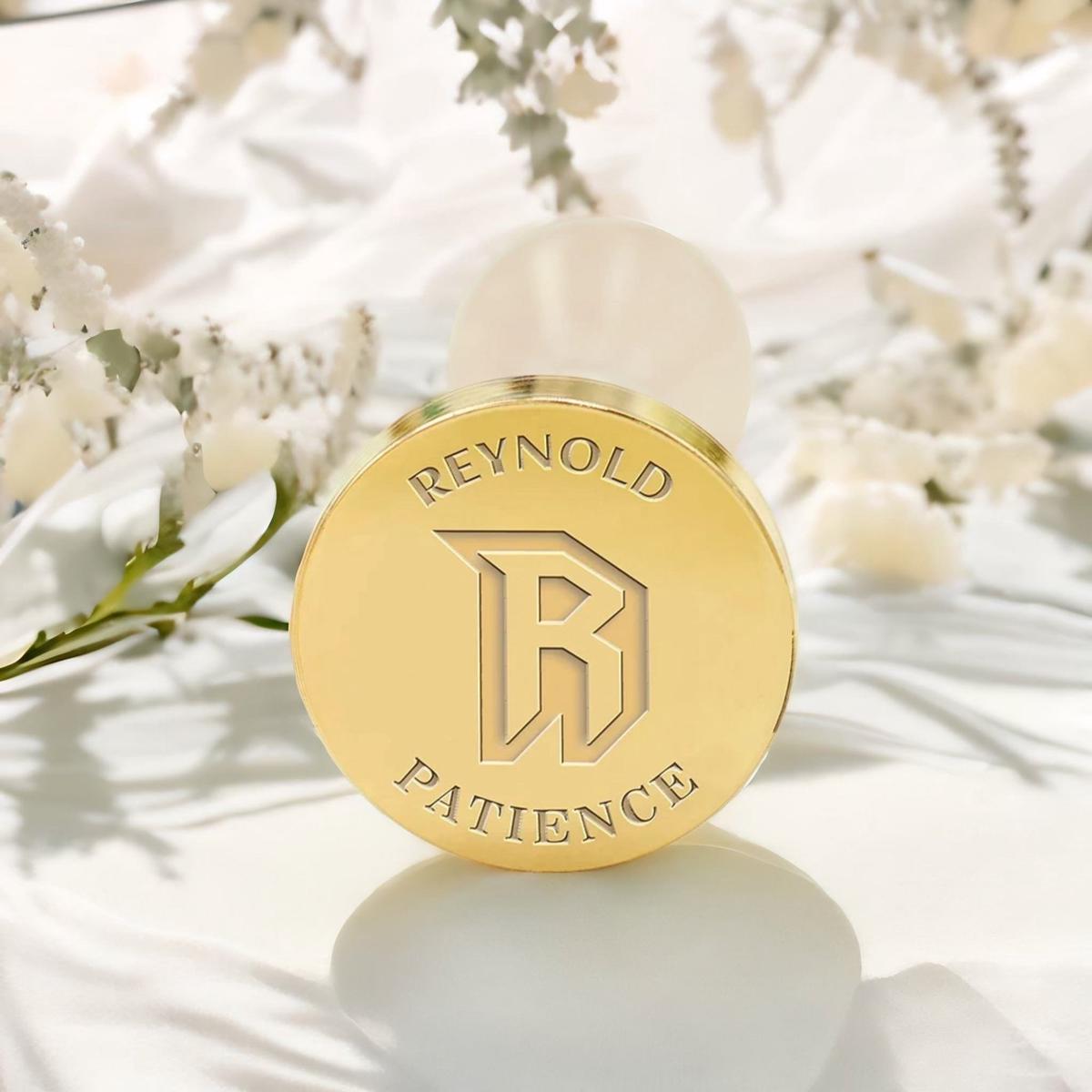 3D Initial Custom Name Wax Seal Stamp
