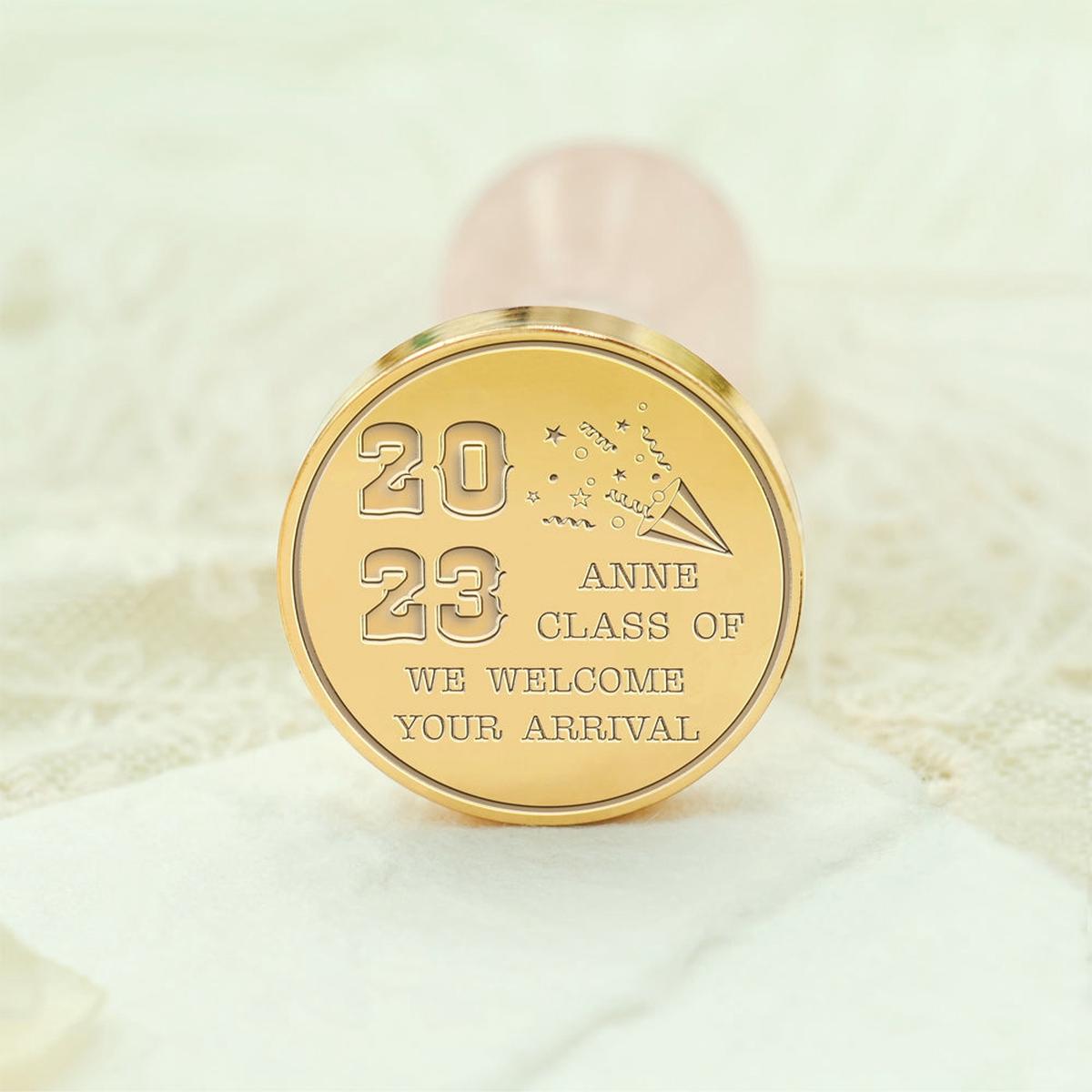 Happy Graduation Custom Wax Seal Stamp - Style 6