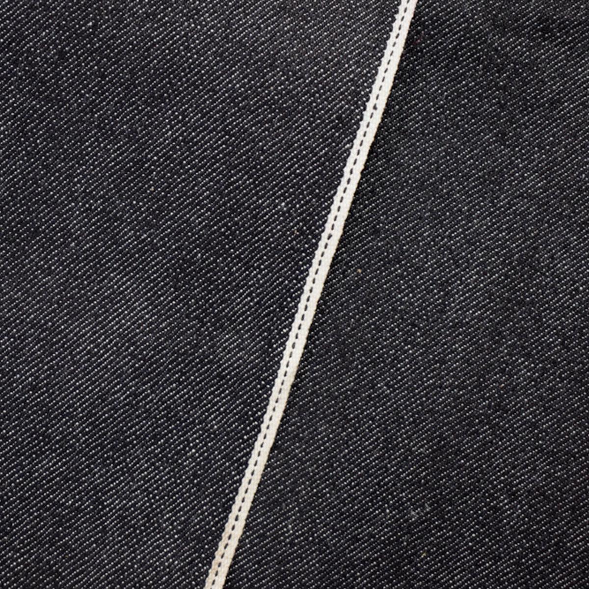 1 YD PC-Midnight Dark Navy Blue 11 oz. Cotton Japanese Selvedge Denim Fabric